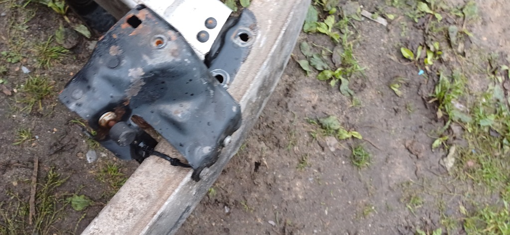 фото №9, Mercedes w211 панель фари pas передній кронштейн балка pod бампер