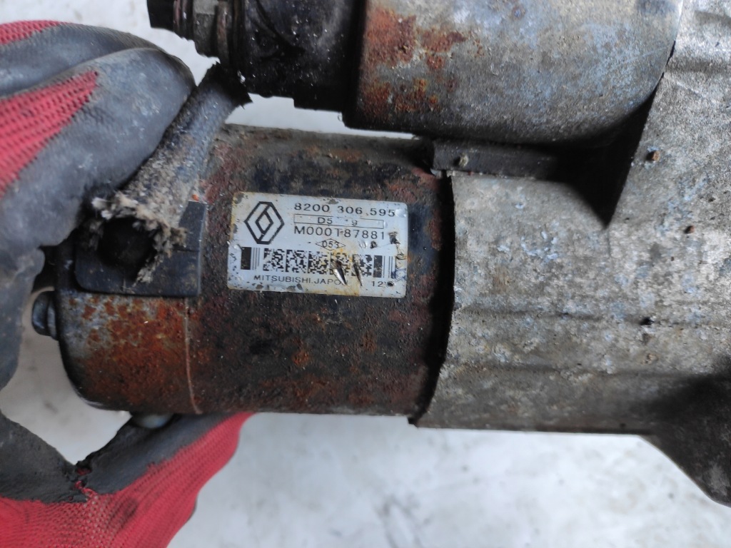 фото №3, Стартер renault scenic megane ii clio note 1.5