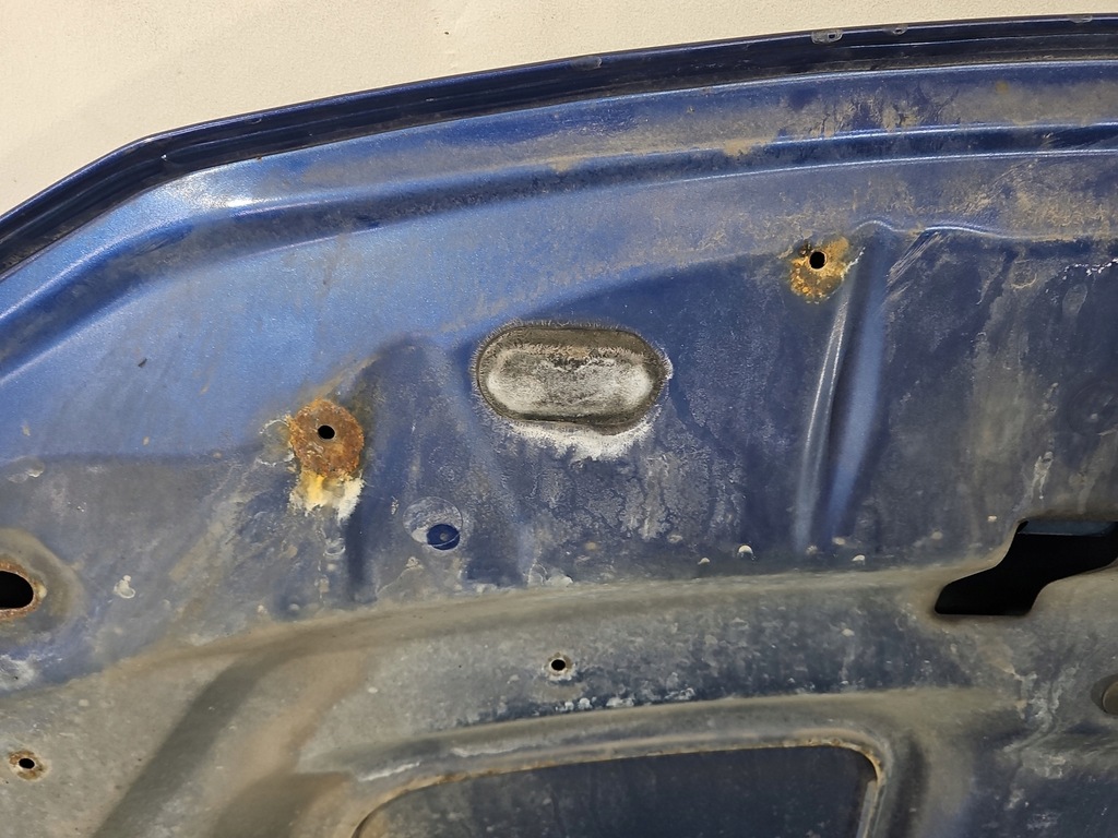 фото №16, Капот передняя dacia sandero ii 12-20 granatowy terpk