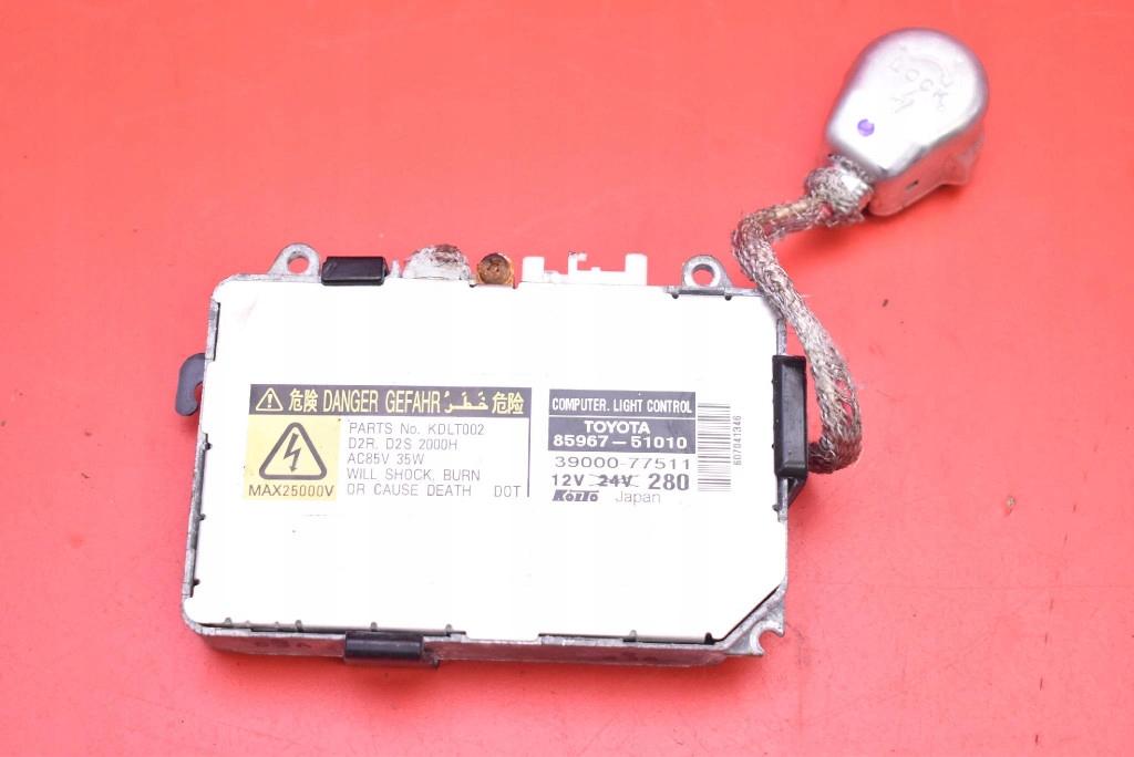фото №1, Преобразователь ксенон ксенон левая 85967-51010 lexus rx 2 i 400h 03-06