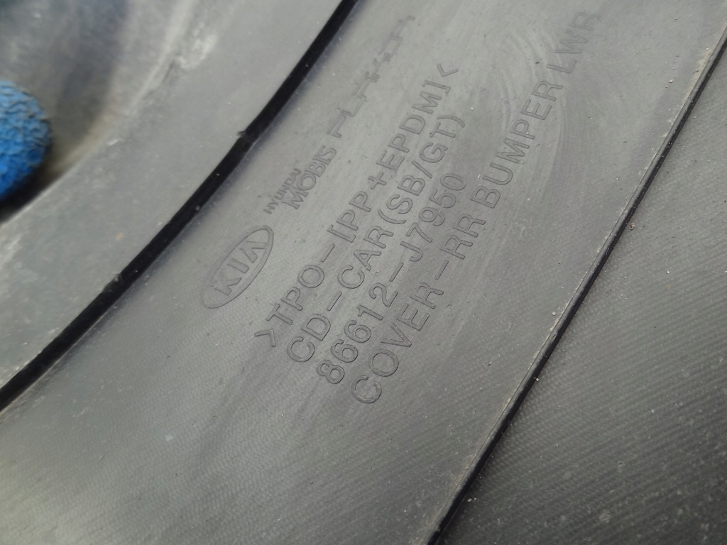 фото №8, Kia proceed gt 2019 накладка спойлер бампера заднего 86612-j7950 оригинал