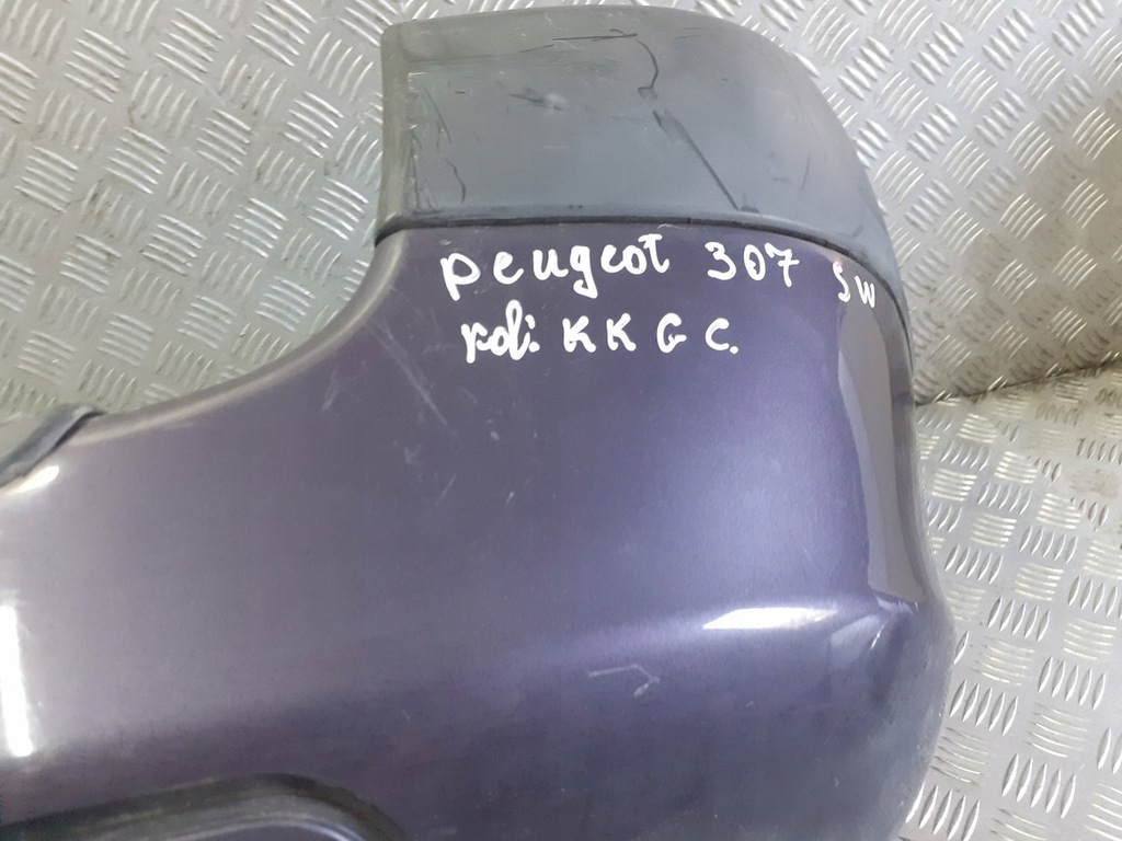 фото №9, Бампер задняя peugeot 307 sw kkgc