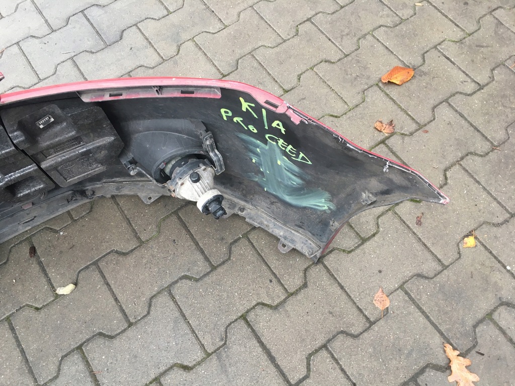 фото №7, Kia pro ceed i 07-09 бампер перед передній kpl