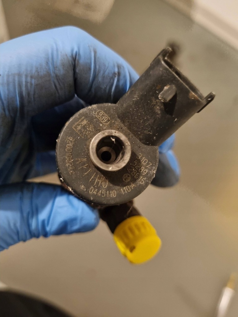 фото №6, Инжектор форсунка renault scenic ii 1.9 dci 0445110110a