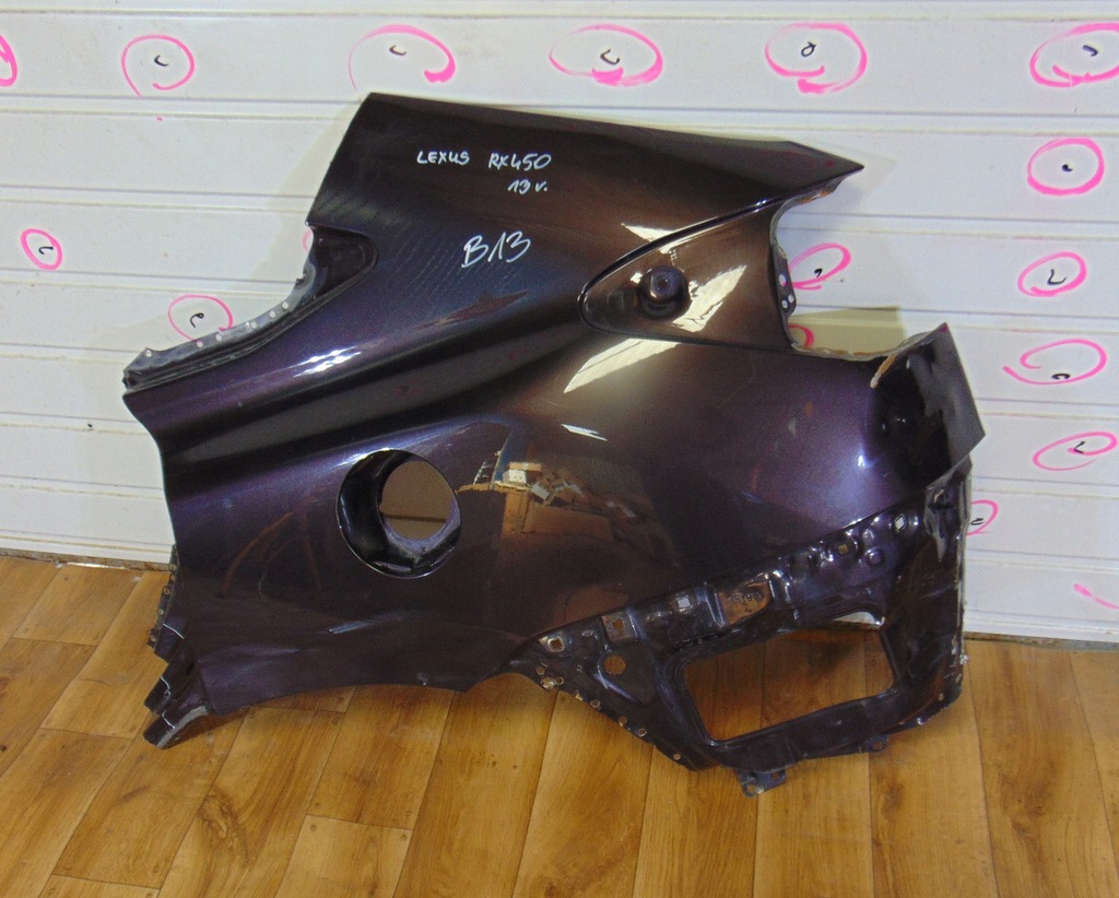 фото №1, Lexus rx 3 iii 2009- крыло задняя левый четверть