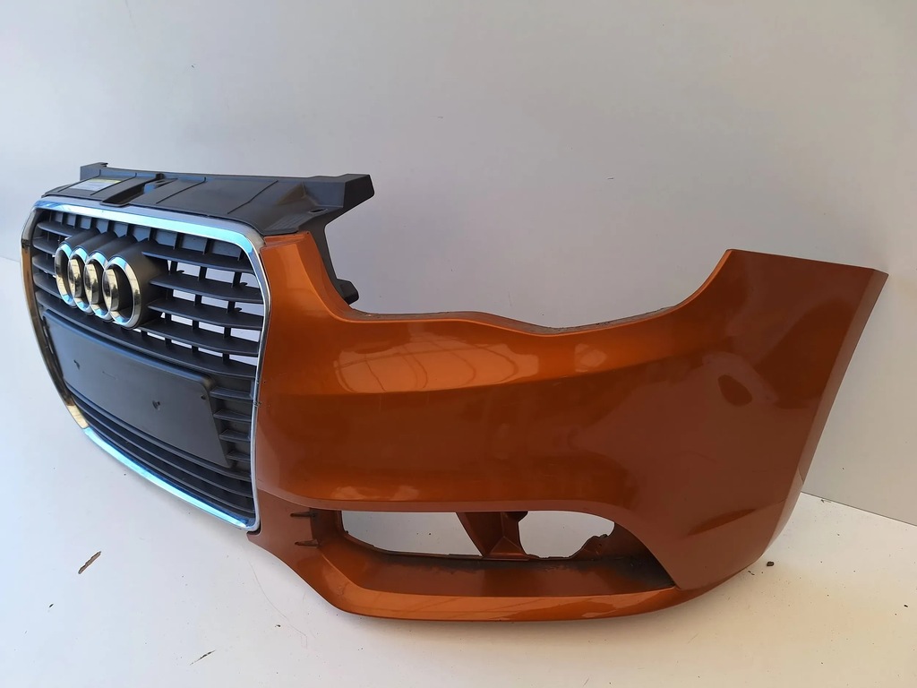 фото №9, Audi a1 8x бампер перед уголок решётка радиатора решётка радиатора 8x0807437 оригинал