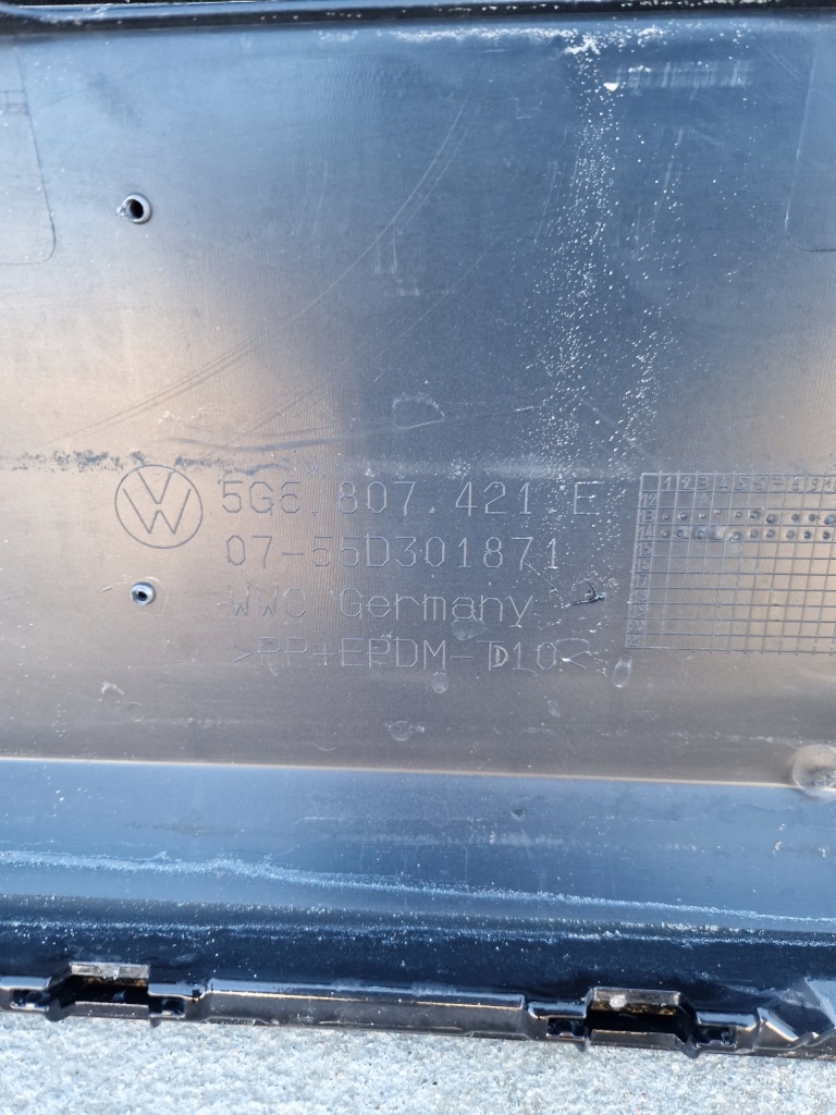 фото №7, Vw golf vii 5g6 r-line бампер задня