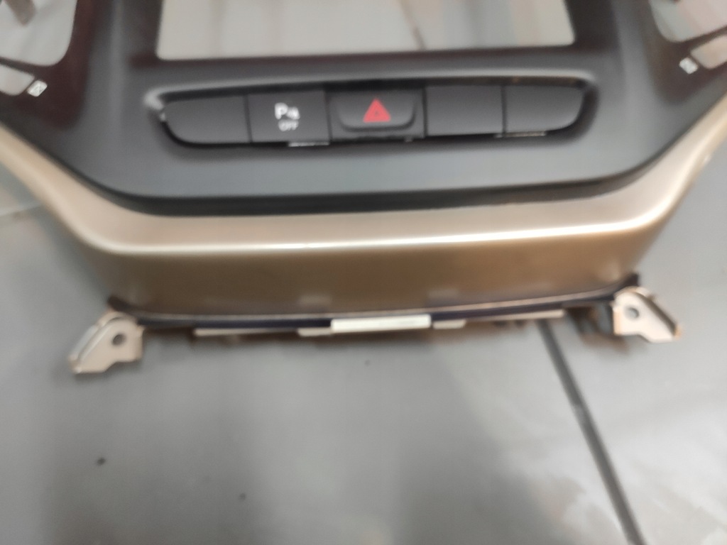 фото №7, Jeep cherokee kl 2.0crd 13-18 панель рамка воздуховод решётки обдув приборная панель