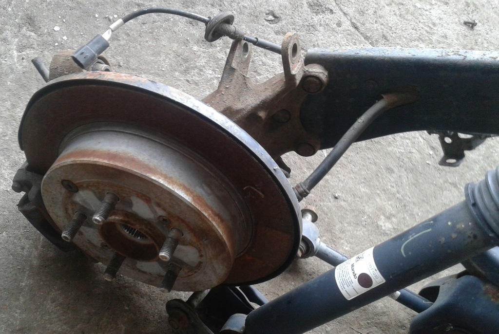 фото №10, Балка подвеска приводной вал суппорты задняя kia sportage iv 4 1,6 t-gdi 15-22