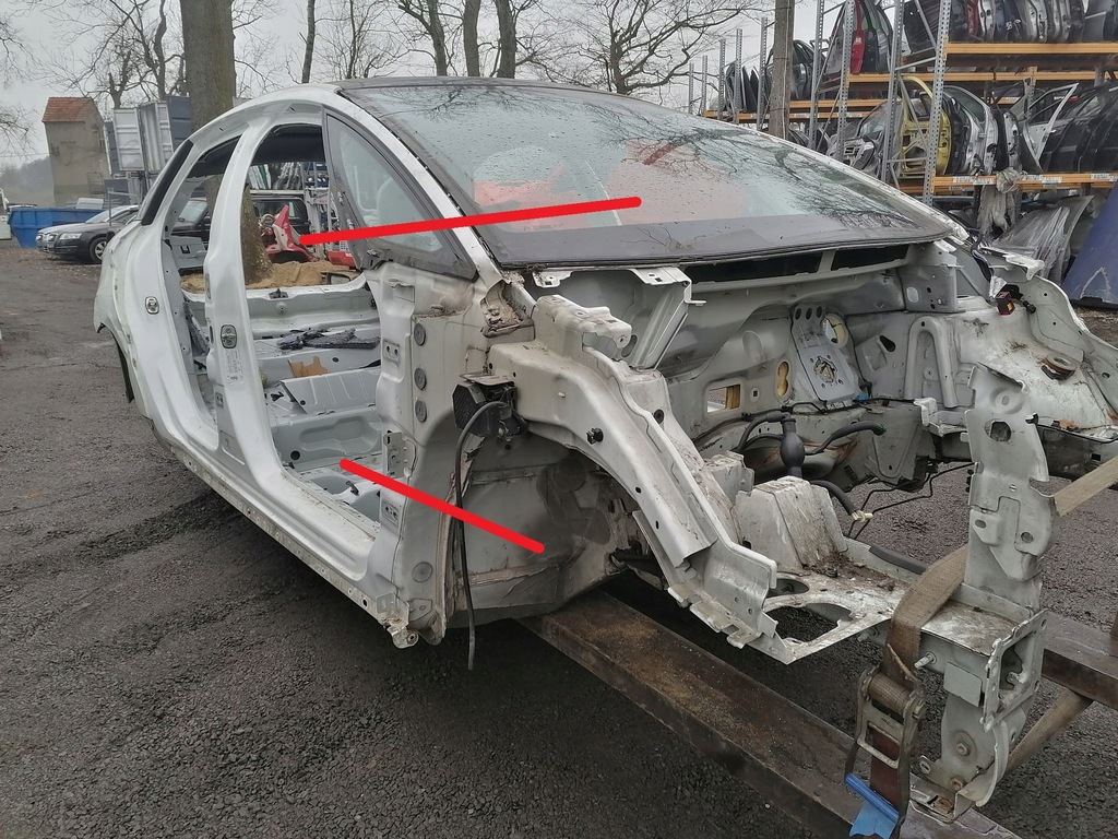 фото №1, Citroen ds5 лонжерон левая подкрылок перед