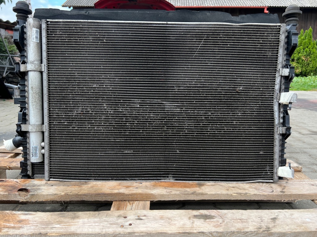 Ford transit custom 2.0 tdci радіатор води кондиціонер вентилятор комплект orygin Київ