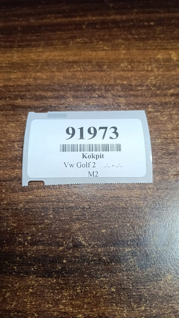 фото №16, Vw golf ii панель приладів консоль панель приладів приладова