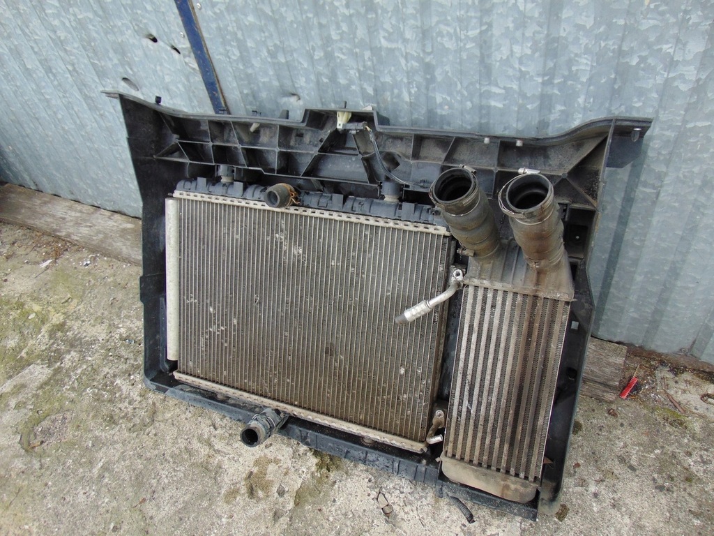 фото №11, Комплект радіатор вентилятор citroen jumpy ii 2007- 1.6 hdi кондиціонер