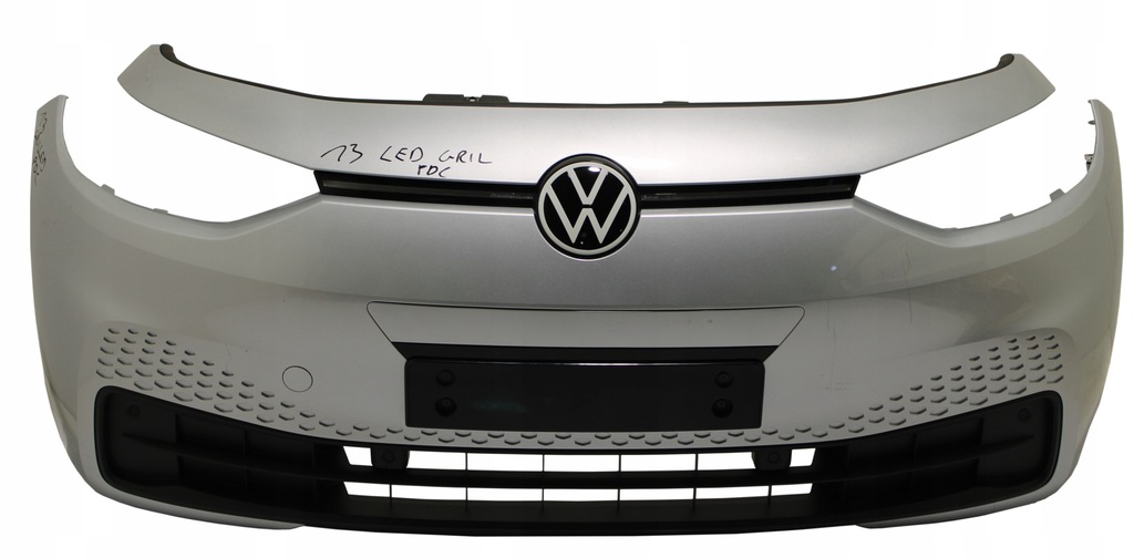 фото №1, Vw id.3 бампер передній 4 pdc led новий kpl