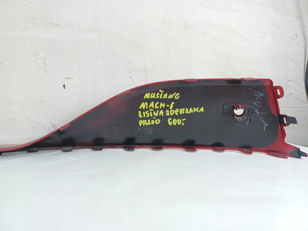 фото №9, Ford mustang mach-e 20- накладка нижняя молдинг бампера перед lj8b-17f771-aw