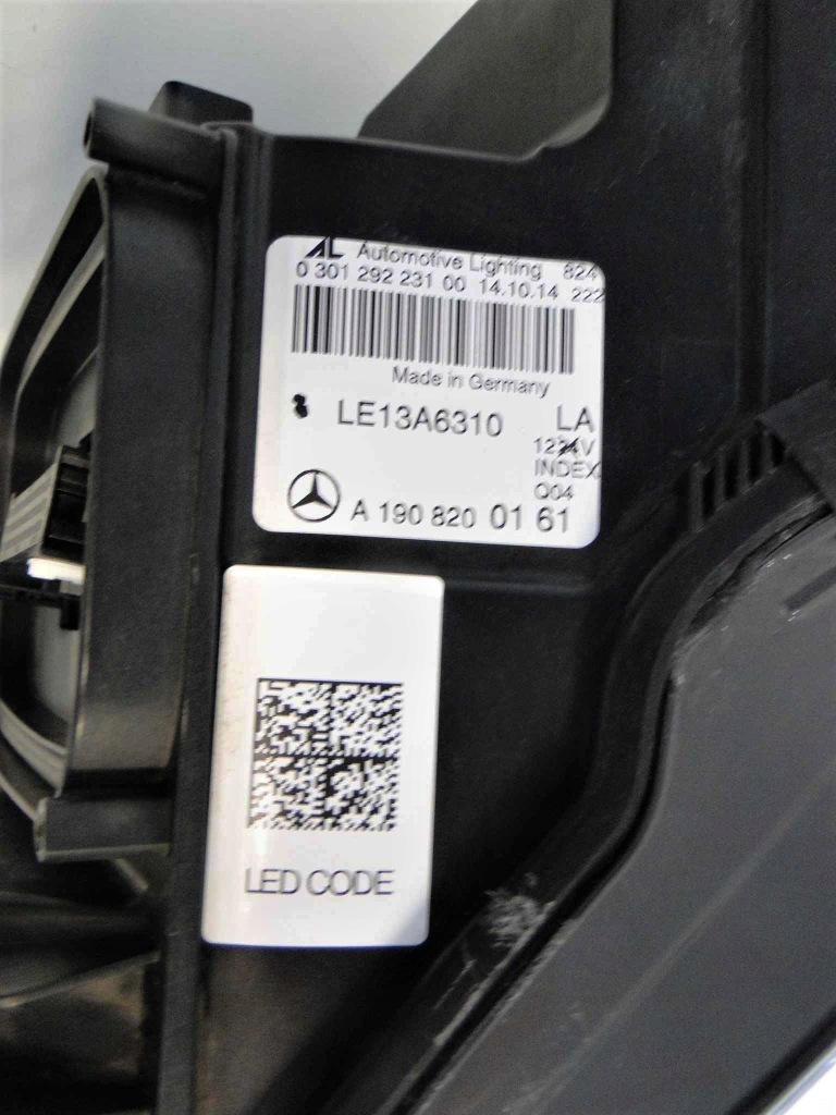 Mercedes amg gt 190 дорестайлінг  фара ліва led high performance європа Оригінал