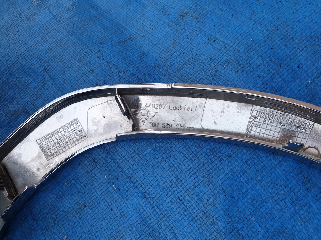 фото №11, Mini one f56 бампер передний перед решётка радиатора рамка