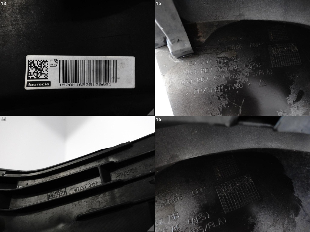 фото №11, Audi s6 c7 4g0 lift 14-18 бампер+ решётка радиатора+ решётки 4xpdc/sprsykiwacze/radary