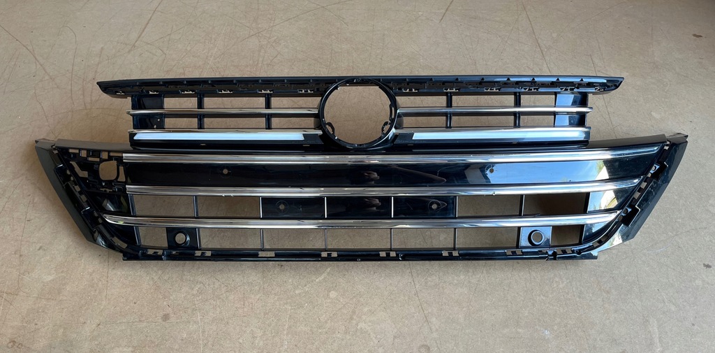 фото №2, Arteon r-line lift решітка радіатора перед led хром czarna