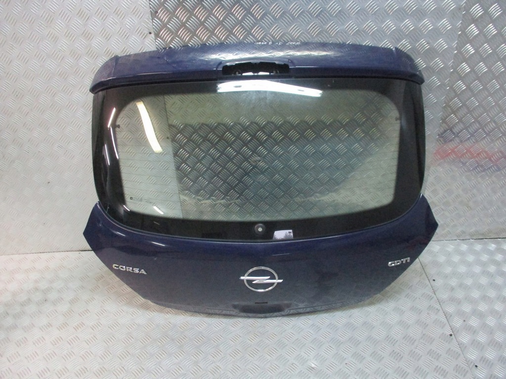 фото №1, Крышка багажника багажника opel corsa d 3d z20z