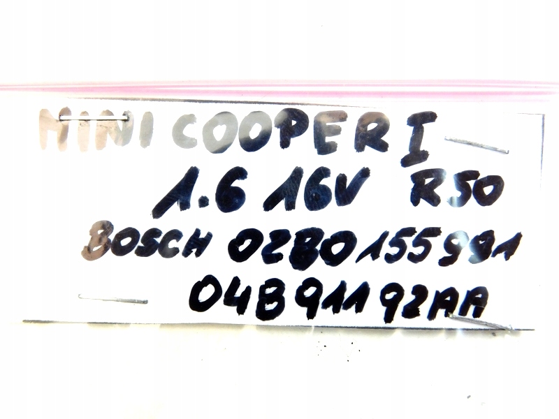 фото №9, R/18 mini cooper one 1.6 форсунка 0280155991
