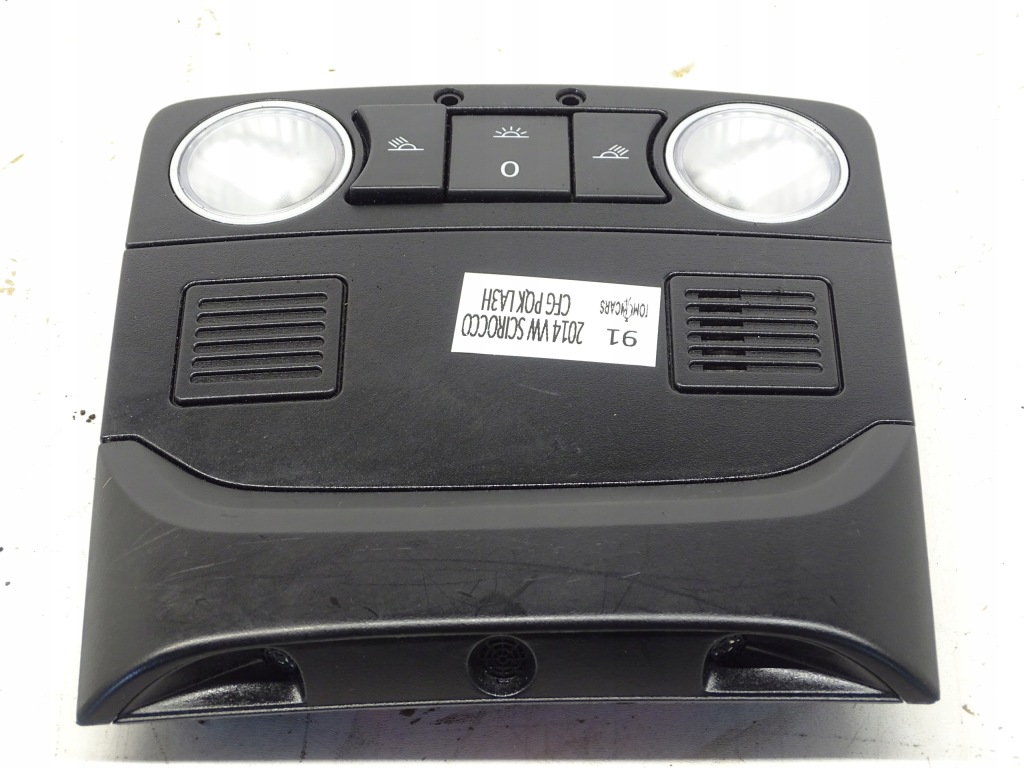 фото №1, Лампа освітлення стельовий czarna vw scirocco iii 1k8947105n