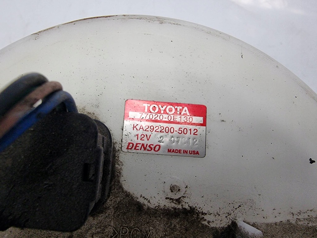 фото №2, Помпа топливная 77020-0e130 lexus rx350