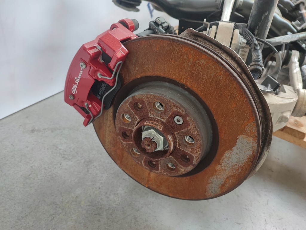 фото №6, Подвеска балка подвеска задняя oś подрамник дифференциал alfa romeo stelvio 2.2d