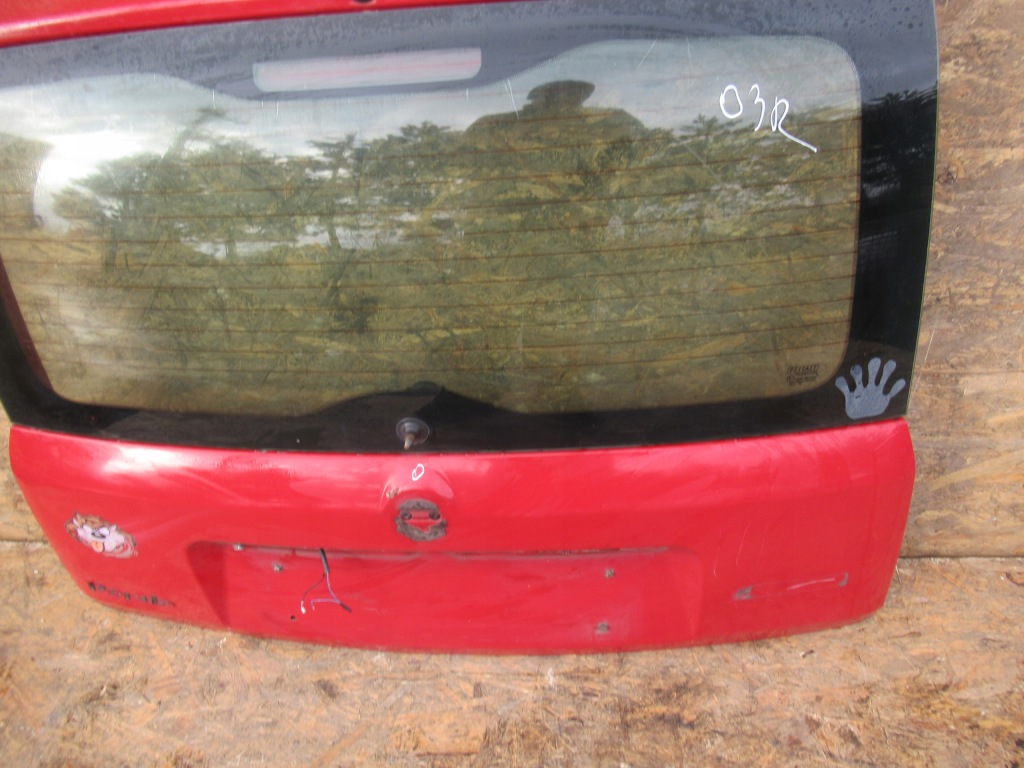 фото №3, Кришка багажника задня fiat panda ii