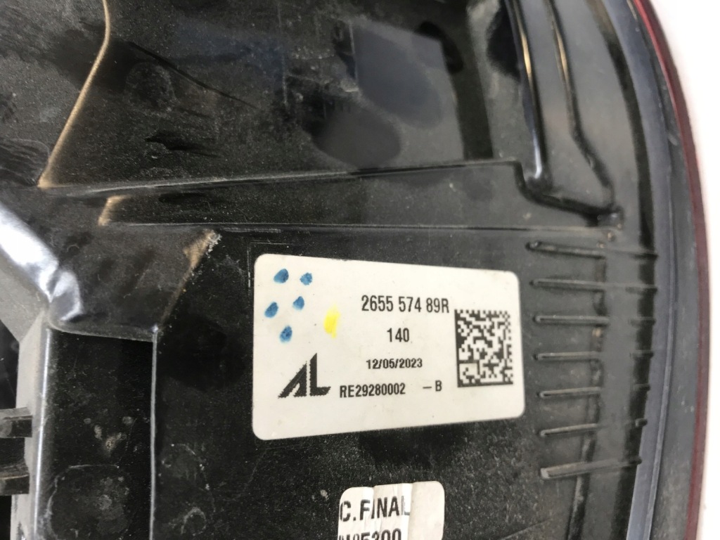 Renault captur 2 mitsubishi asx 2 фара ліва задній задня 265557489r Недорого