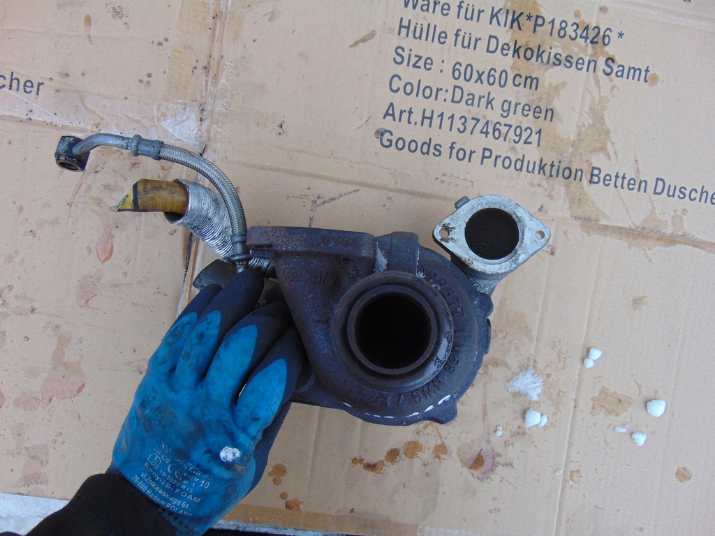 фото №11, Турбонагнітач турбіна ford focus mk3 1.6 tdci