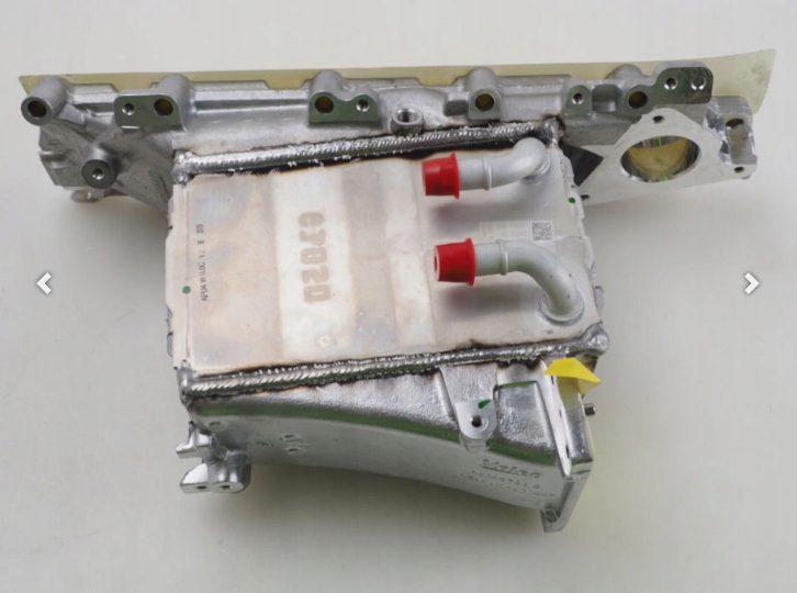 фото №1, Aso vw колектор всмоктуючий з радіатор. наддуву дизель