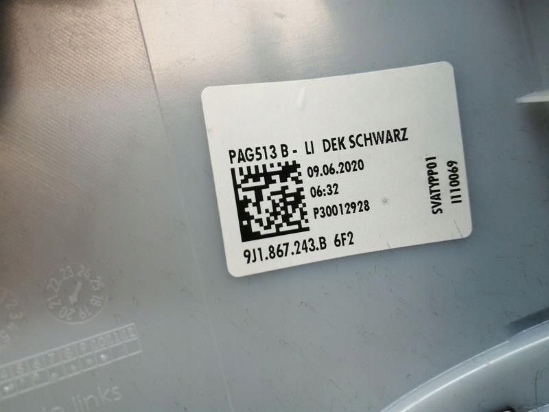 фото №14, Набор защита стоек porsche taycan 9j 9j1867244b набор ветровики 9j1867240