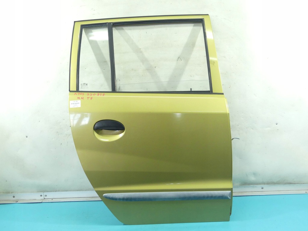фото №1, Дверь задняя правое hyundai atos prime hb 5d жёлтый