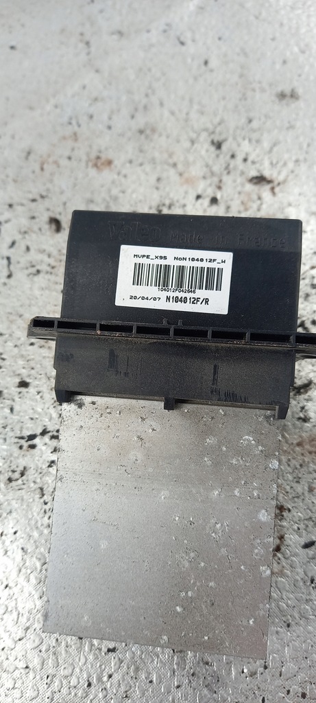 фото №2, Резистор вентилятор renault clio iii 07r 1.2b