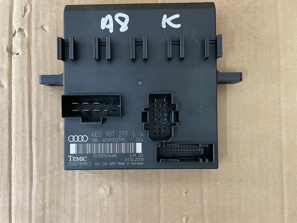 фото №1, Модуль блок управления света audi a8 d3 lift 4e0907279s