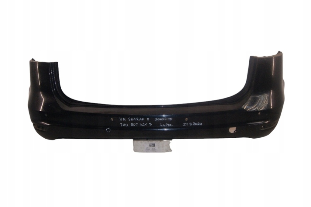 фото №1, Vw sharan ii 2 2010- бампер задний задняя 7n0
