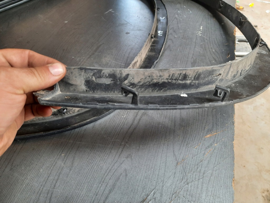 фото №9, Bmw x1 e84 2.0i lift молдинг накладка крыла задняя