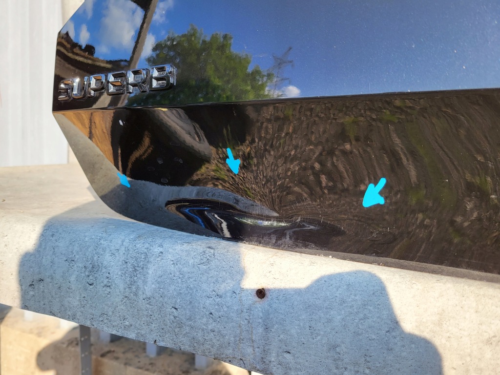 фото №8, Skoda superb iii 3v kombi крышка багажника крышка багажника