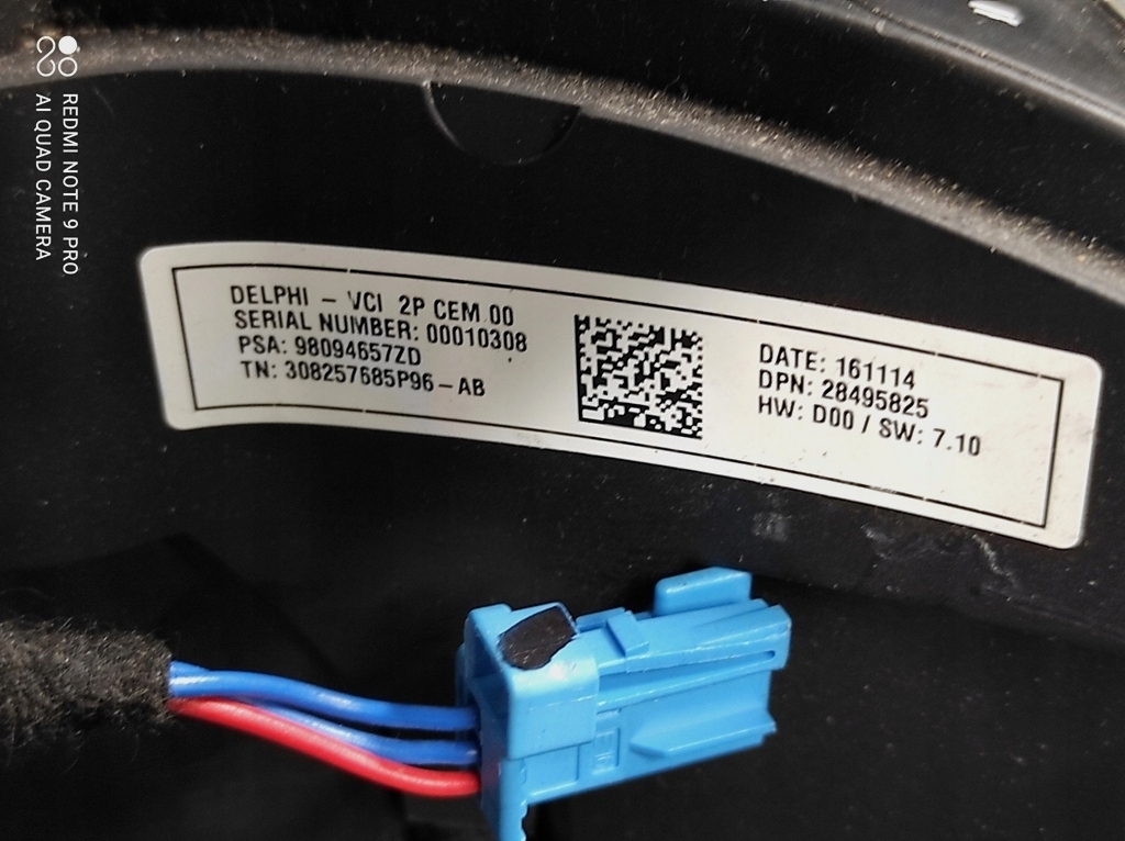 фото №15, Повітропровід шкіряний багатофункціональний citroen c4 ii b7 citroen ds4 98039712zd