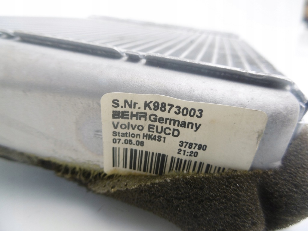 фото №11, Радиатор wody volvo v70 iii s80 ii xc70 ii