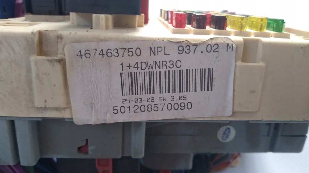 фото №3, Alfa romeo 147 модуль коробка bsi 467463750