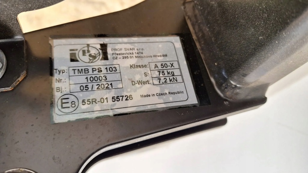 фото №5, Hak буксировочный 6v9803881a skoda fabia iii 3 kombi 14-