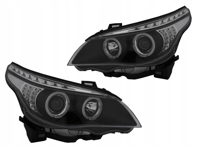 фото №1, Фара лампи kpl кільця angel eyes led тюнінг bmw 5 e60 e61 03-07