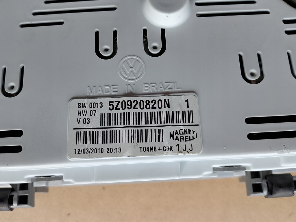 фото №7, Лічильник приладова панель vw fox 5z0920820n