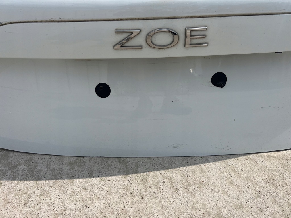 фото №9, Крышка багажника задняя задняя renault zoe