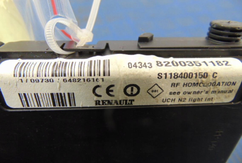 фото №6, Renault megane ii 1.9d модуль bsi 8200351182