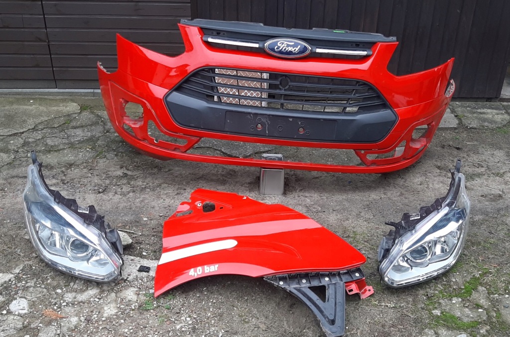 фото №1, Бампер перед передний - ford transit custom 12-17r