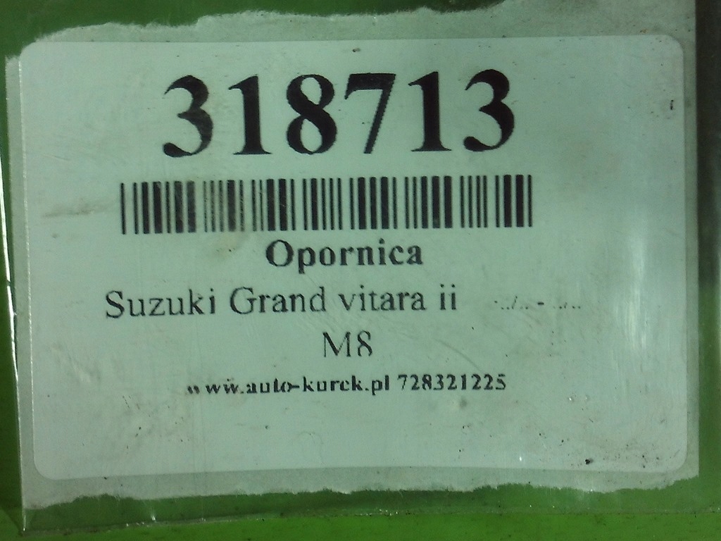 фото №5, Suzuki grand vitara ii 05r резистор резистор