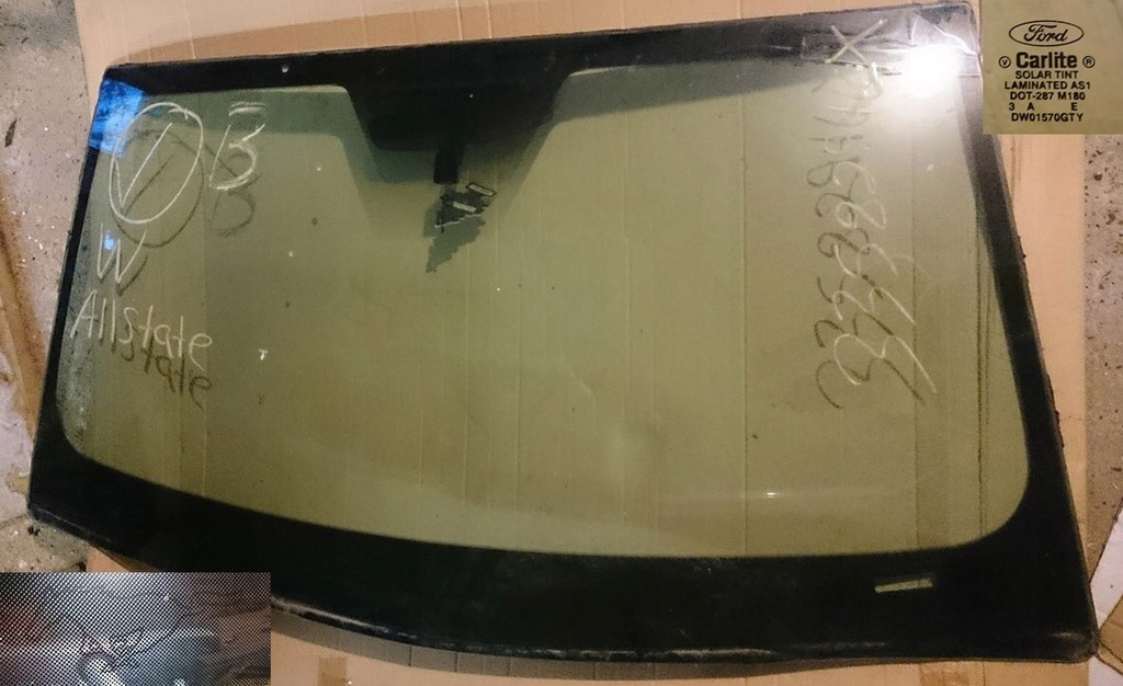 фото №1, Ford mustang 2014 стекло передняя лобовое оригинал